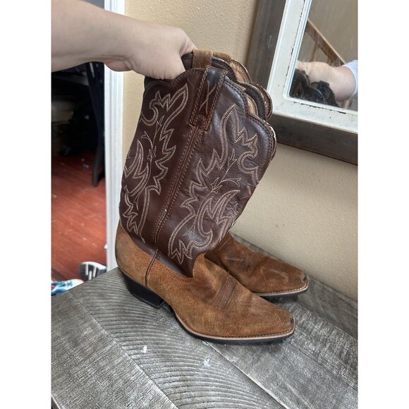 Women’s Twisted X Brown Leather Western Boots Size 7.5 B - Picture 2 of 7